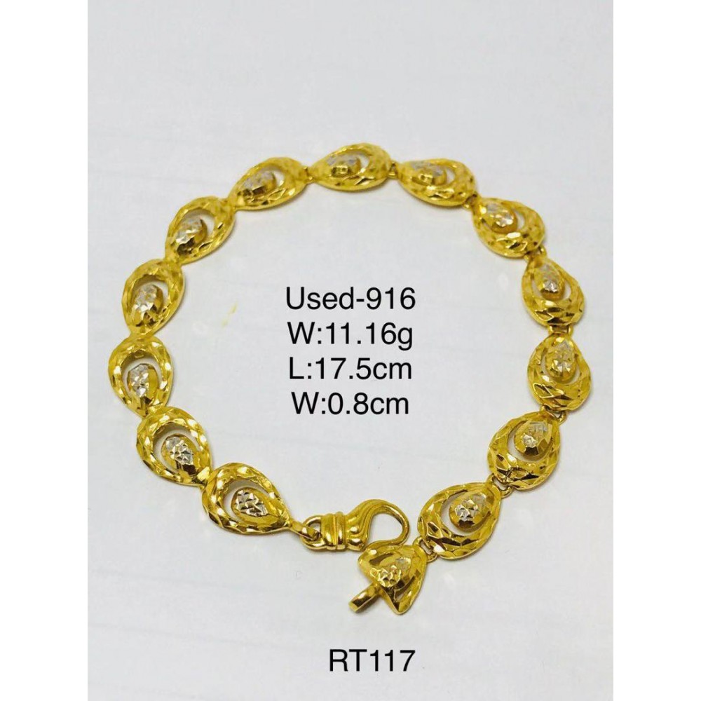Pre-owned bracelet 916 gold Pre-owned bracelet 916 gold