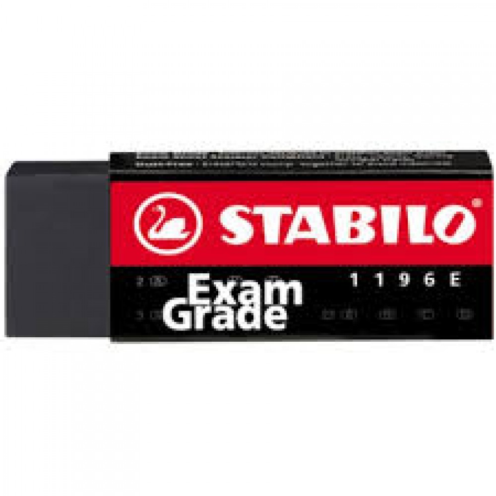 STABILO EXAM GRADE ERASER 1196E (3 FOR) STABILO EXAM GRADE ERASER 1196E (3 FOR)