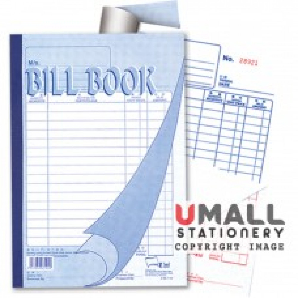 UNI BILL BOOK 2 PLY X 40'S (SBB7102) 10 IN 1