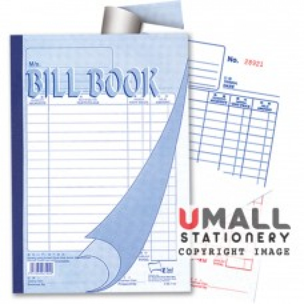 UNI BILL BOOK 2 PLY X 40'S (SBB7102) 10 IN 1 UNI BILL BOOK 2 PLY X 40'S (SBB7102) 10 IN 1
