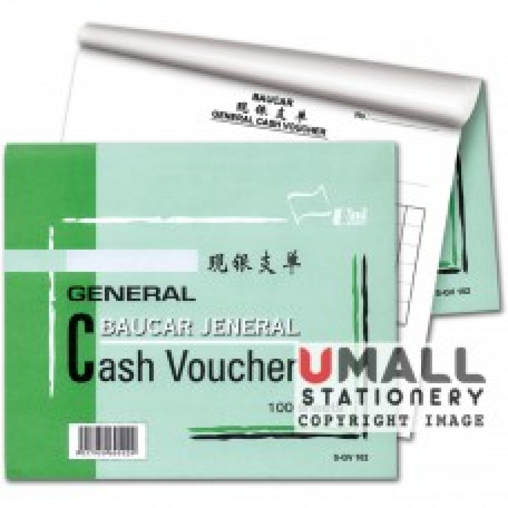UNI GENERAL CASH VOUCHER 100'S (S-GV102) 10 IN 1 UNI GENERAL CASH VOUCHER 100'S (S-GV102) 10 IN 1