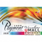 UKAMI MIX COLOUR PAYMENT VOUCHER 8" X 5.5" 80'S (S1044)