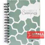 UKAMI 8 SUBJECT A5 H/C NOTE BOOK (S8545)