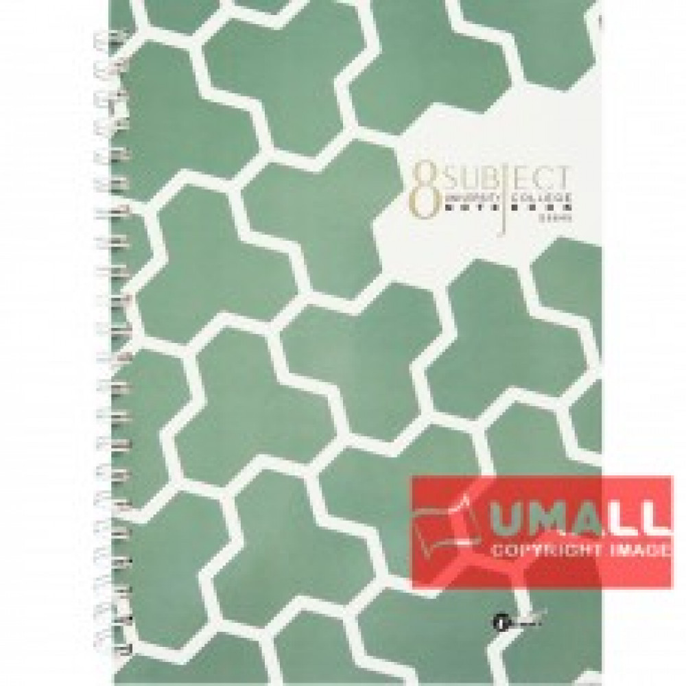 UKAMI 8 SUBJECT A4 H/C NOTE BOOK (S8845)