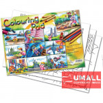 UNI COLOURING PAD 11" X 15" S-1060