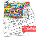 UNI COLOURING PAD S-1354 (7.5" X 11")