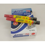 ASTAR 70 PERMANENT MARKER 12 PCS