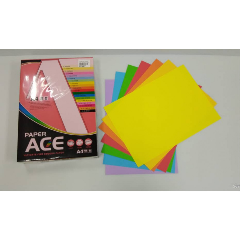 UNI HIGHLIGHT COLOUR PAPER 80GSM A4-450'S