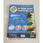 UNI CLASSIC A4 BOOK COVER 10'S