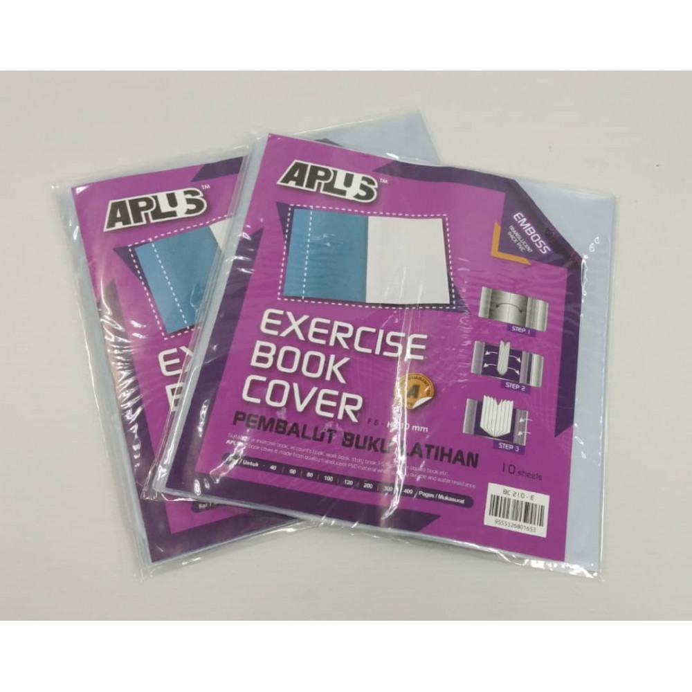 APLUS EXERCISE BOOK COVER 10'S APLUS EXERCISE BOOK COVER 10'S