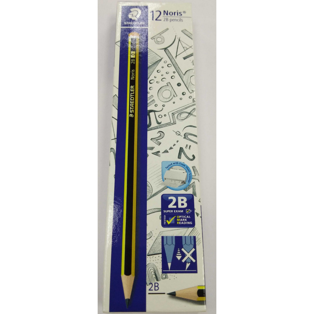 Staedtler Noris 2B Pencil (12 pcs) Staedtler Noris 2B Pencil (12 pcs)