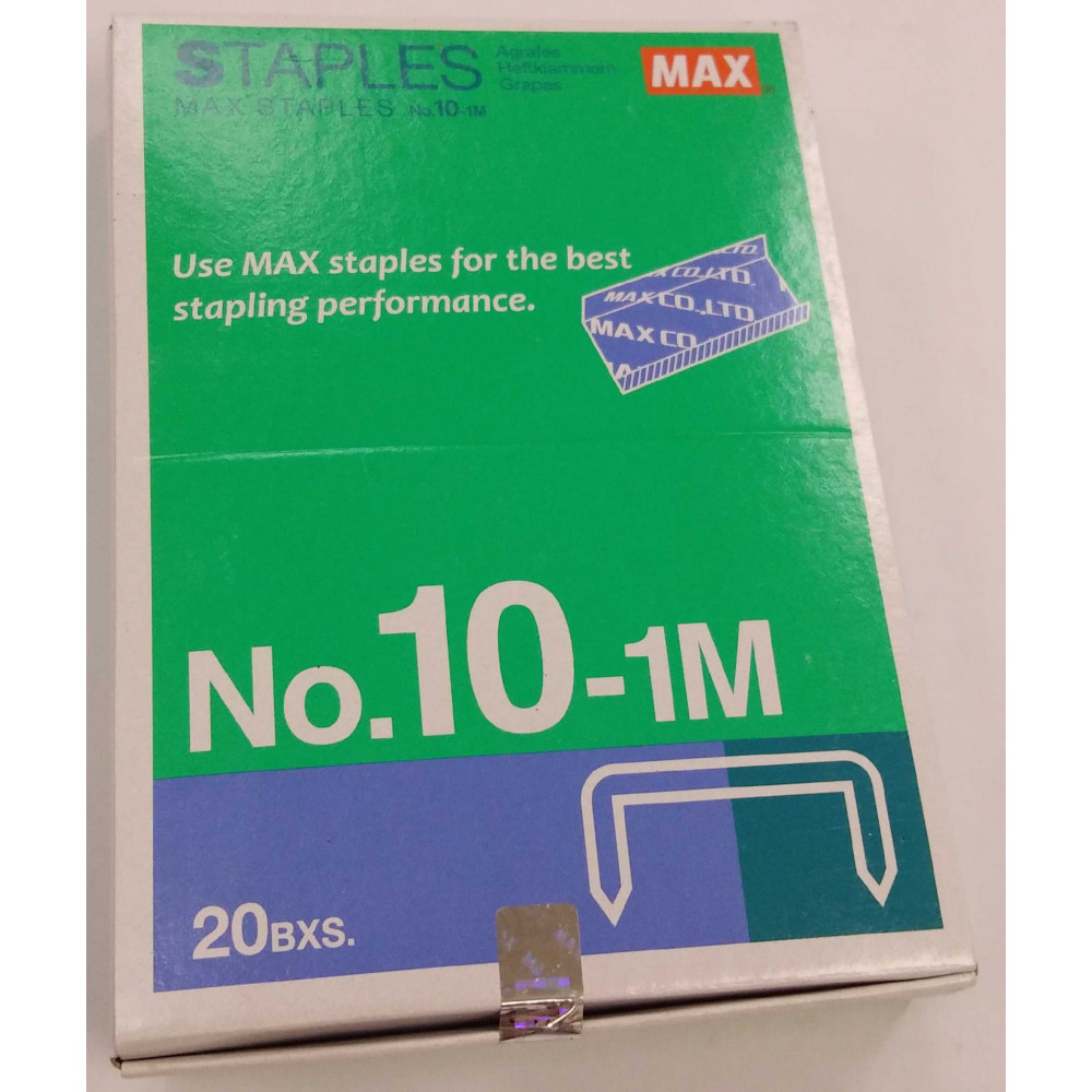 Max Staples No. 10 (20 in 1) Max Staples No. 10 (20 in 1)