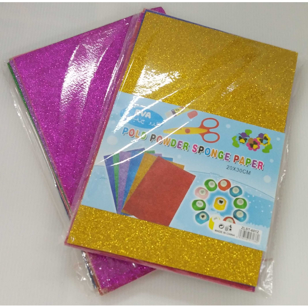 Eva Pold Powder Sponge Paper 10's (20 x 30cm) Eva Pold Powder Sponge Paper 10's (20 x 30cm)
