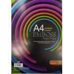 Uni Emboss Colour Project Paper 120gsm A4-48's (S98)