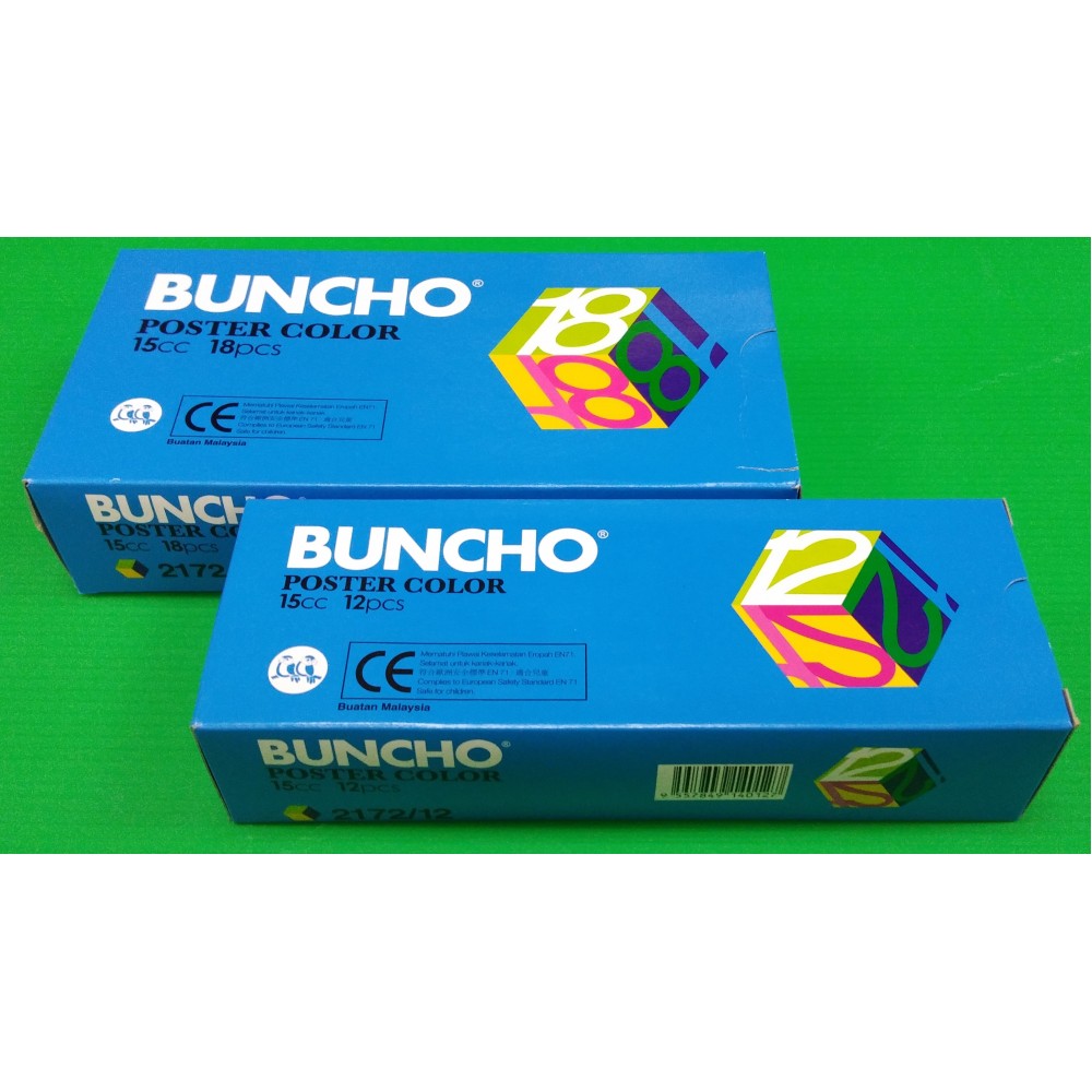 Buncho Poster Colors Set 15cc 