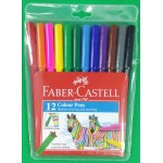 Faber Castell Colour Pen (12 colours)