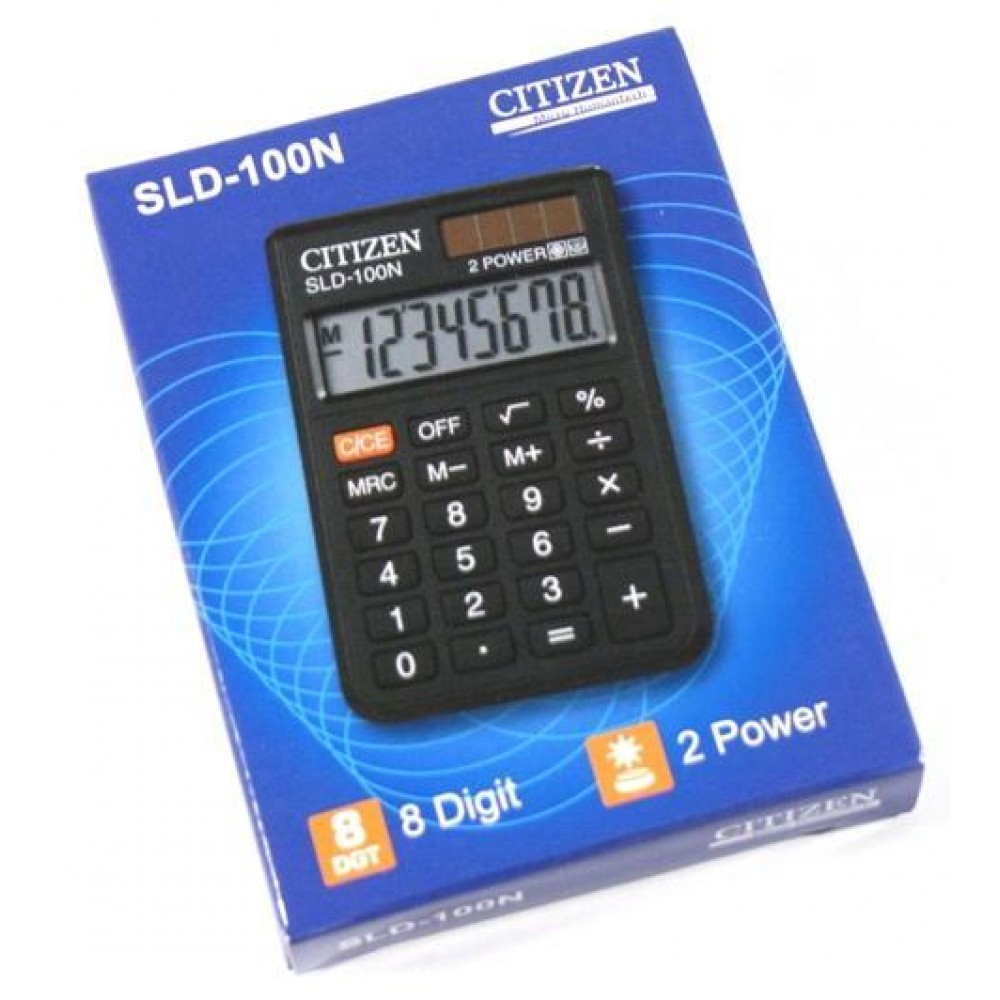 CITIZEN CALCULATOR (8 DIGITS) SLD-100N