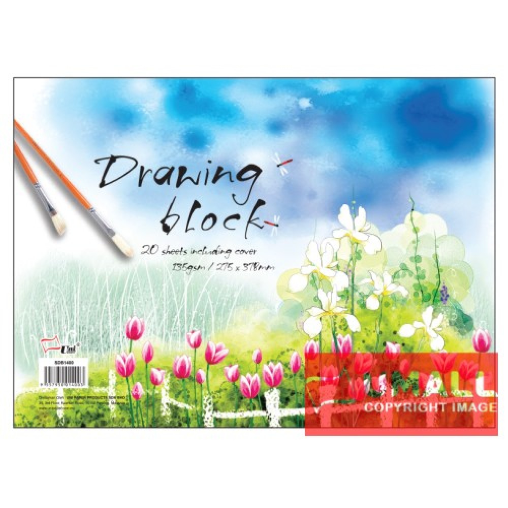 UNI DRAWING BLOCK 135G 20'S 11" X 15" (SDB1400) UNI DRAWING BLOCK 135G 20'S 11" X 15" (SDB1400)