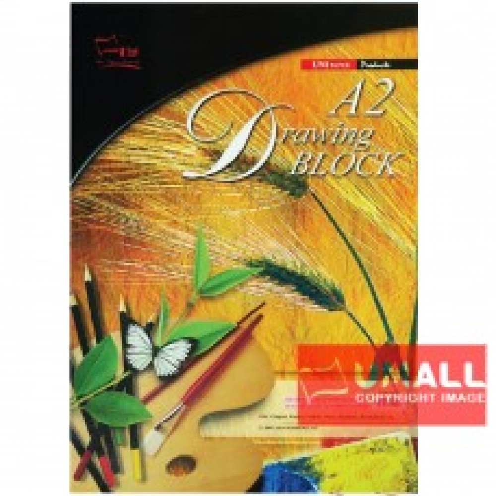 UNI DRAWING BLOCK 165G A2-20'S (SDB2400)