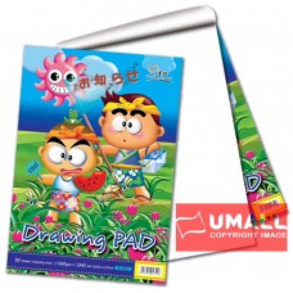 UNI DRAWING PAD 100G A4-30'S (S1351) UNI DRAWING PAD 100G A4-30'S (S1351)