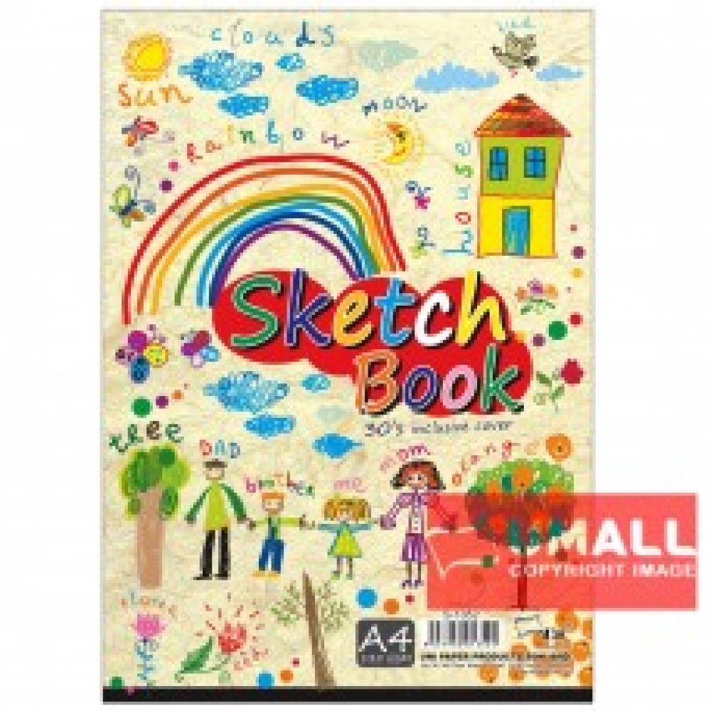 UNI SKETCH BOOK 135GSM A4-30'S (S1352) UNI SKETCH BOOK 135GSM A4-30'S (S1352)