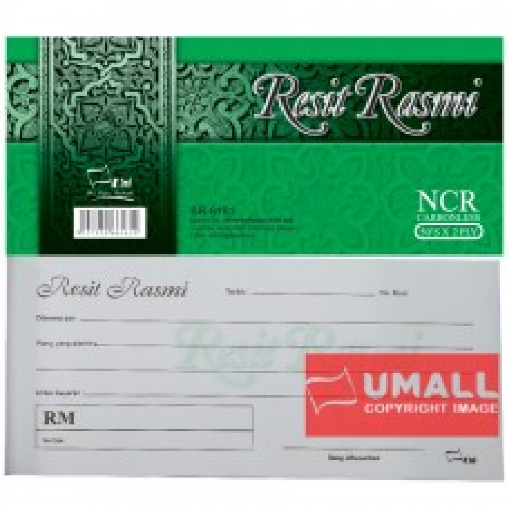 UNI RESIT RASMI NCR 2 PLY X 50'S (SR-6161) 10 IN 1 UNI RESIT RASMI NCR 2 PLY X 50'S (SR-6161) 10 IN 1