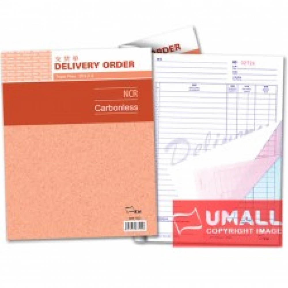 UNI DELIVERY ORDER NCR 3 PLY X 25'S 10" X 8" (SBB-7522) UNI DELIVERY ORDER NCR 3 PLY X 25'S 10" X 8" (SBB-7522)