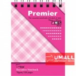 UNI PREMIER RING NOTE BOOK 70G A7-120P (S-3142) 5 FOR