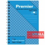 UNI PREMIER RING NOTE BOOK 70G A6-120P (S-4163) 2 FOR