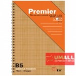 UNI PREMIER RING NOTE BOOK 70G B5-120P (S-7113)