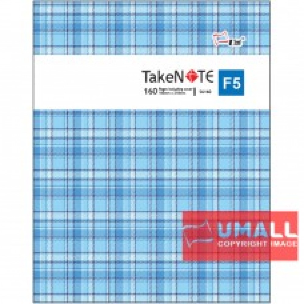 UNI TAKE NOTE SERIES PVC COVER EXERCISE BOOK F5-160P (S-6160)