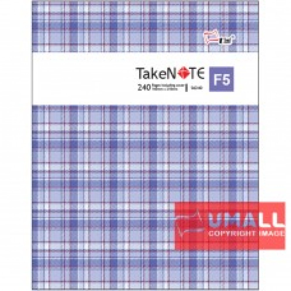 UNI TAKE NOTE SERIES PVC COVER EXERCISE BOOK F5-240P (S-6240)