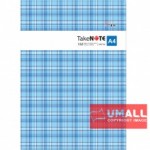 UNI PVC COVER NOTE BOOK A4-160P (SNB-7160)