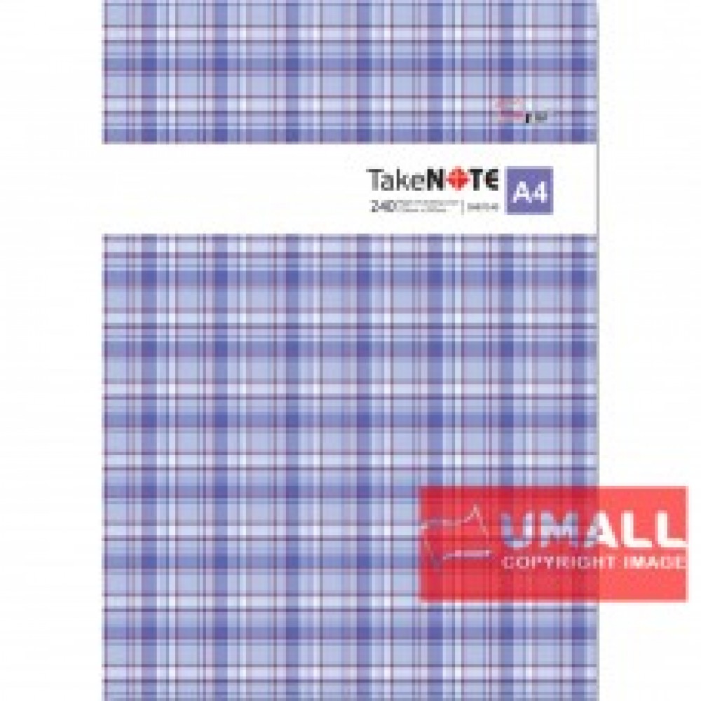 UNI PVC COVER NOTE BOOK A4-240P (SNB-7240)