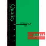 UNI QUALITY NOTE BOOK A6 120'S (S-NB8221) 3 FOR
