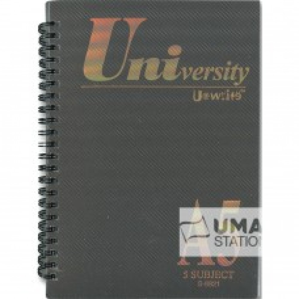 UNI UNIVERSITY NOTE BOOK A5 (5 SUBJECT) S-6821