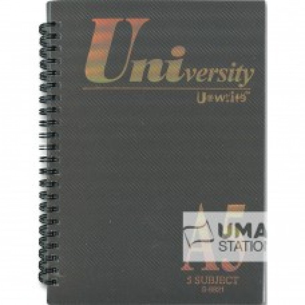 UNI UNIVERSITY NOTE BOOK A5 (5 SUBJECT) S-6821 UNI UNIVERSITY NOTE BOOK A5 (5 SUBJECT) S-6821