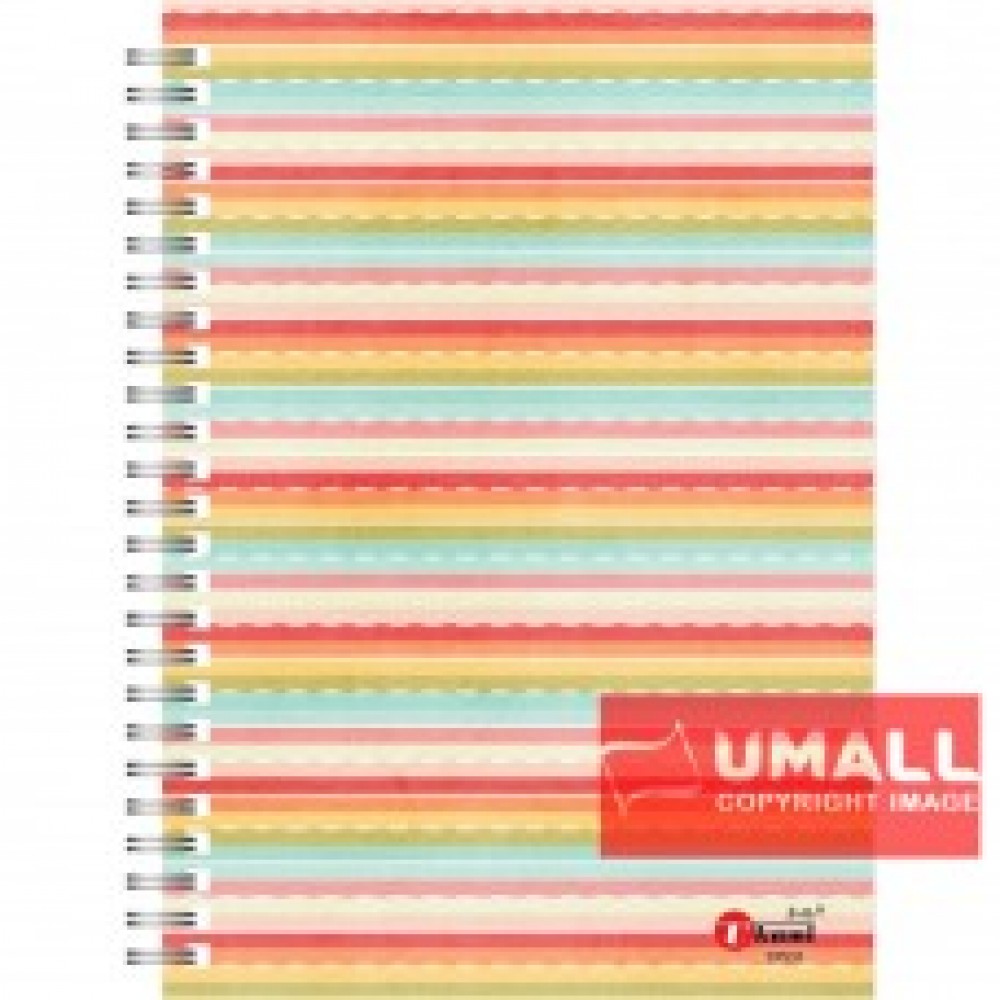 UKAMI H/C RING NOTE BOOK 70G A5-120 (S7531)