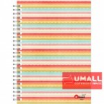 UKAMI H/C RING NOTE BOOK 70G A5-120 (S7531)