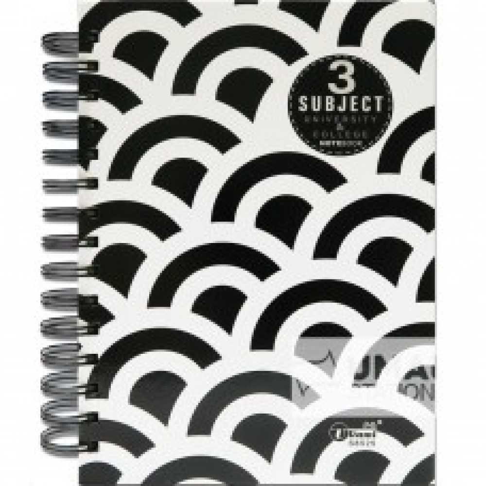 UKAMI 3-SUBJECT RING NOTE BOOK A5 (S8525)