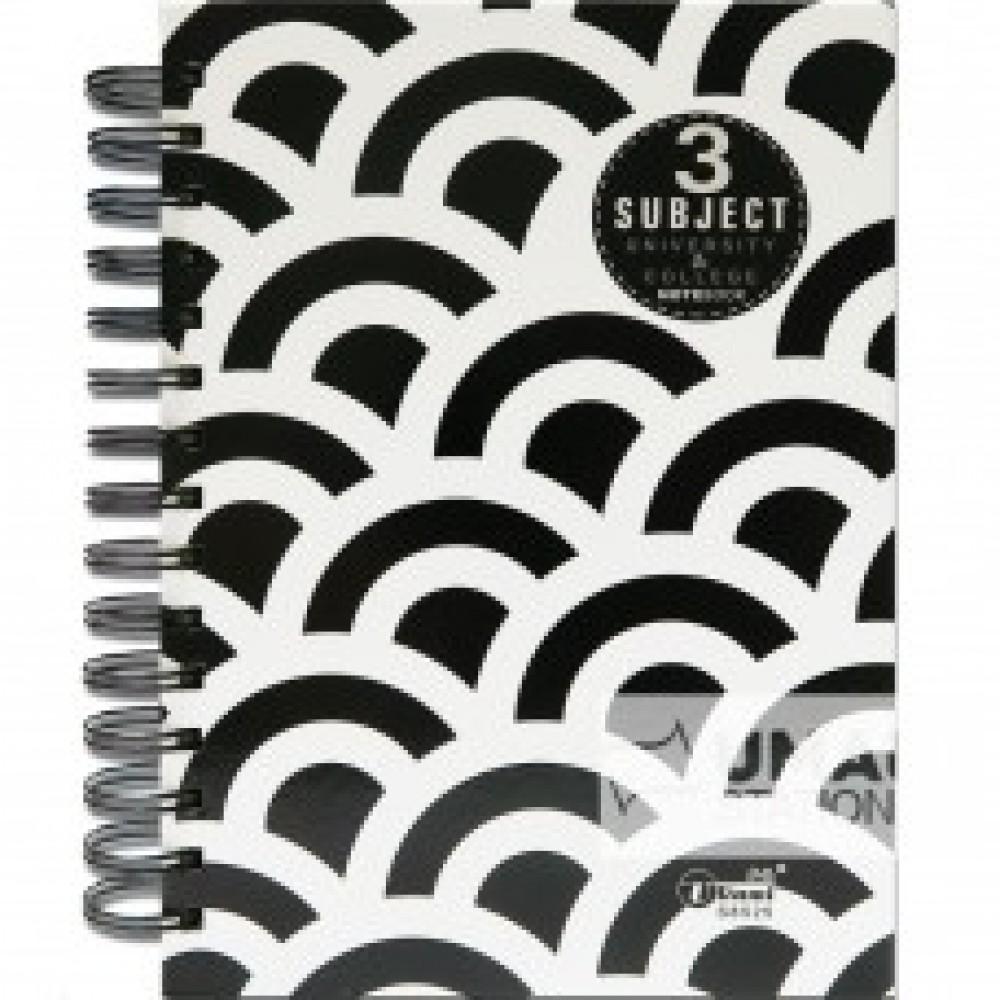 UKAMI 3-SUBJECT RING NOTE BOOK A5 (S8525) UKAMI 3-SUBJECT RING NOTE BOOK A5 (S8525)