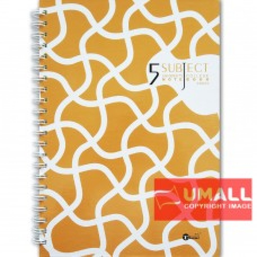 UKAMI 5-SUBJECT RING NOTE BOOK A4 (S8830)