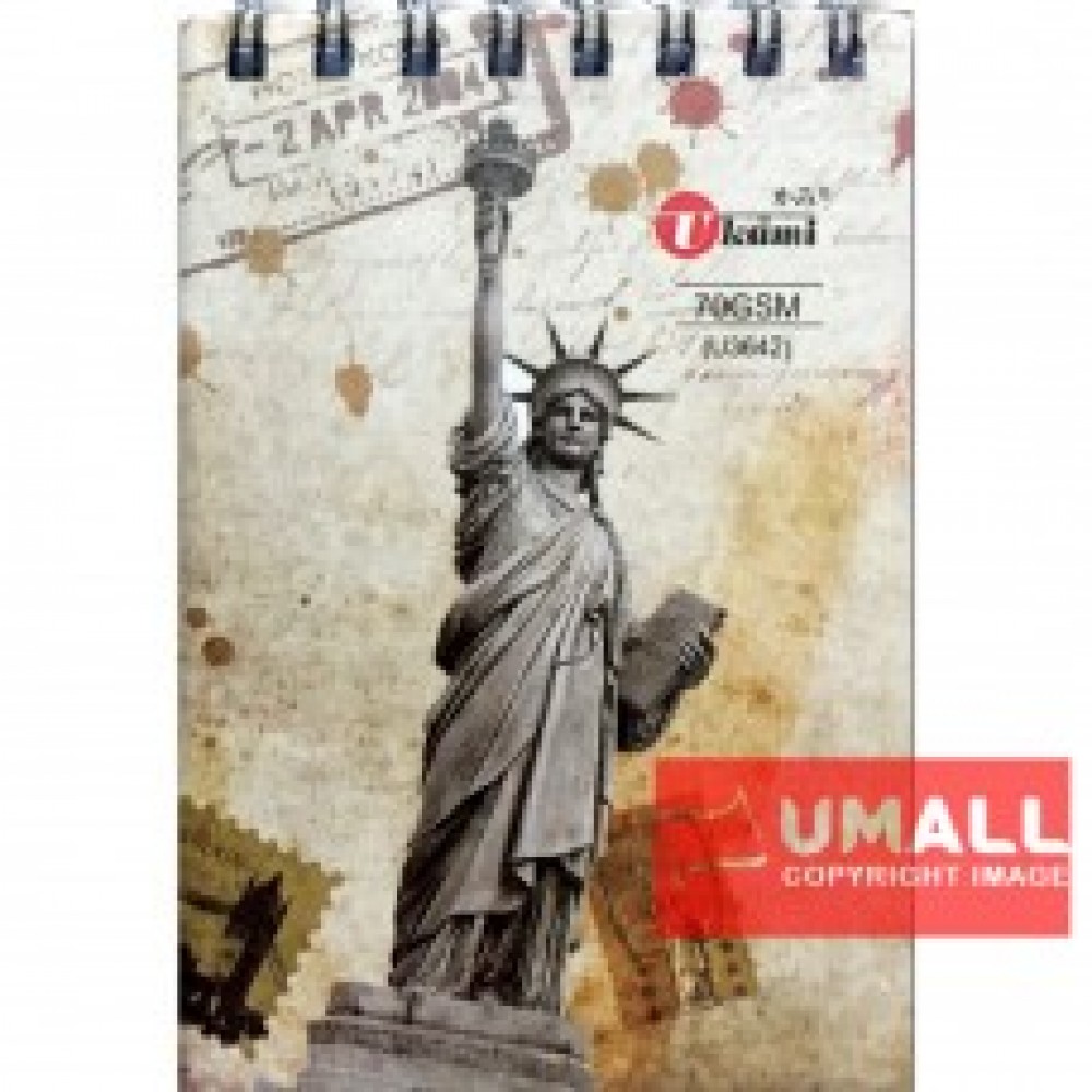 UKAMI RING NOTE BOOK A7 (U-3642) 3 FOR UKAMI RING NOTE BOOK A7 (U-3642) 3 FOR