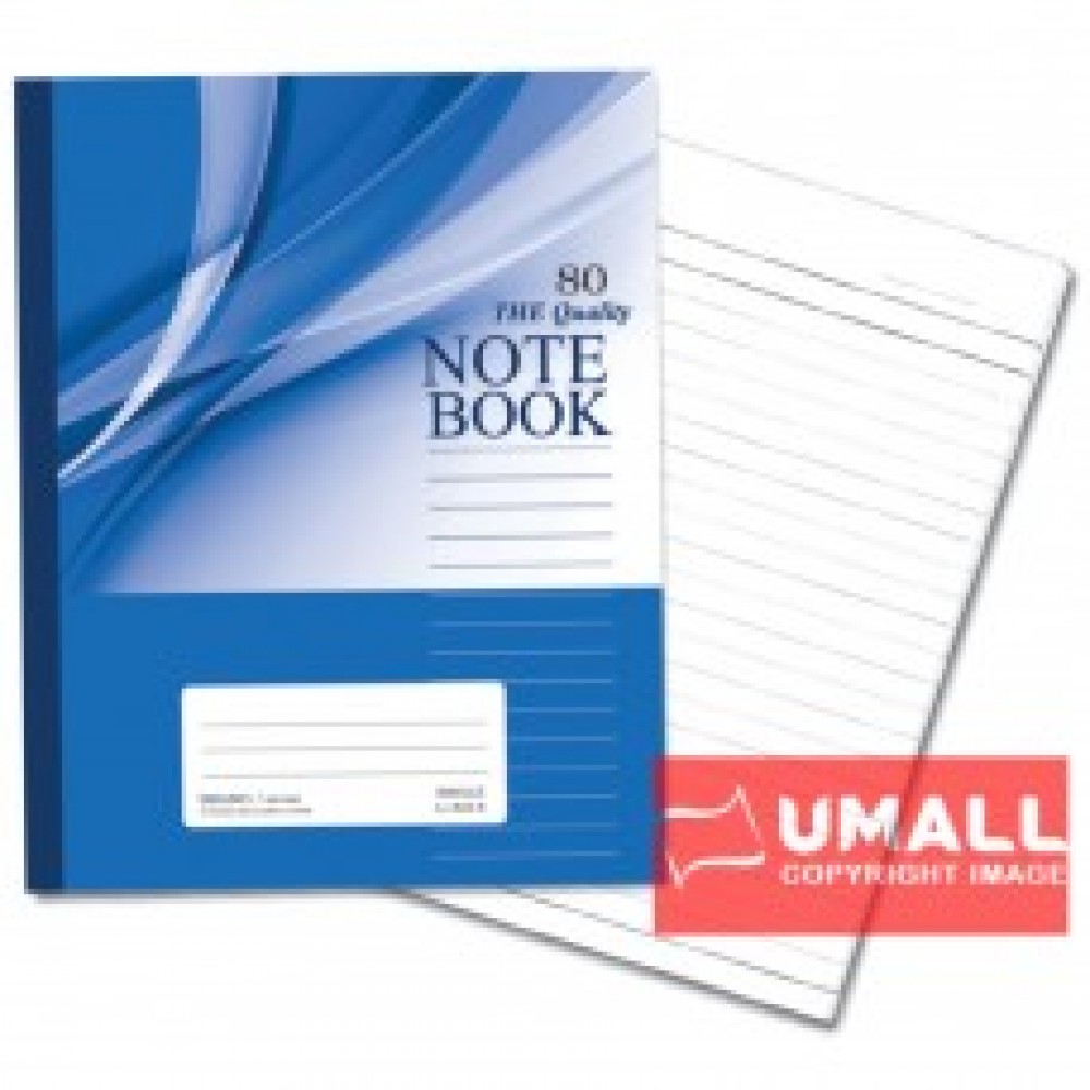 UNI NOTE BOOK 60G F5 80P (SBL801) 3 FOR