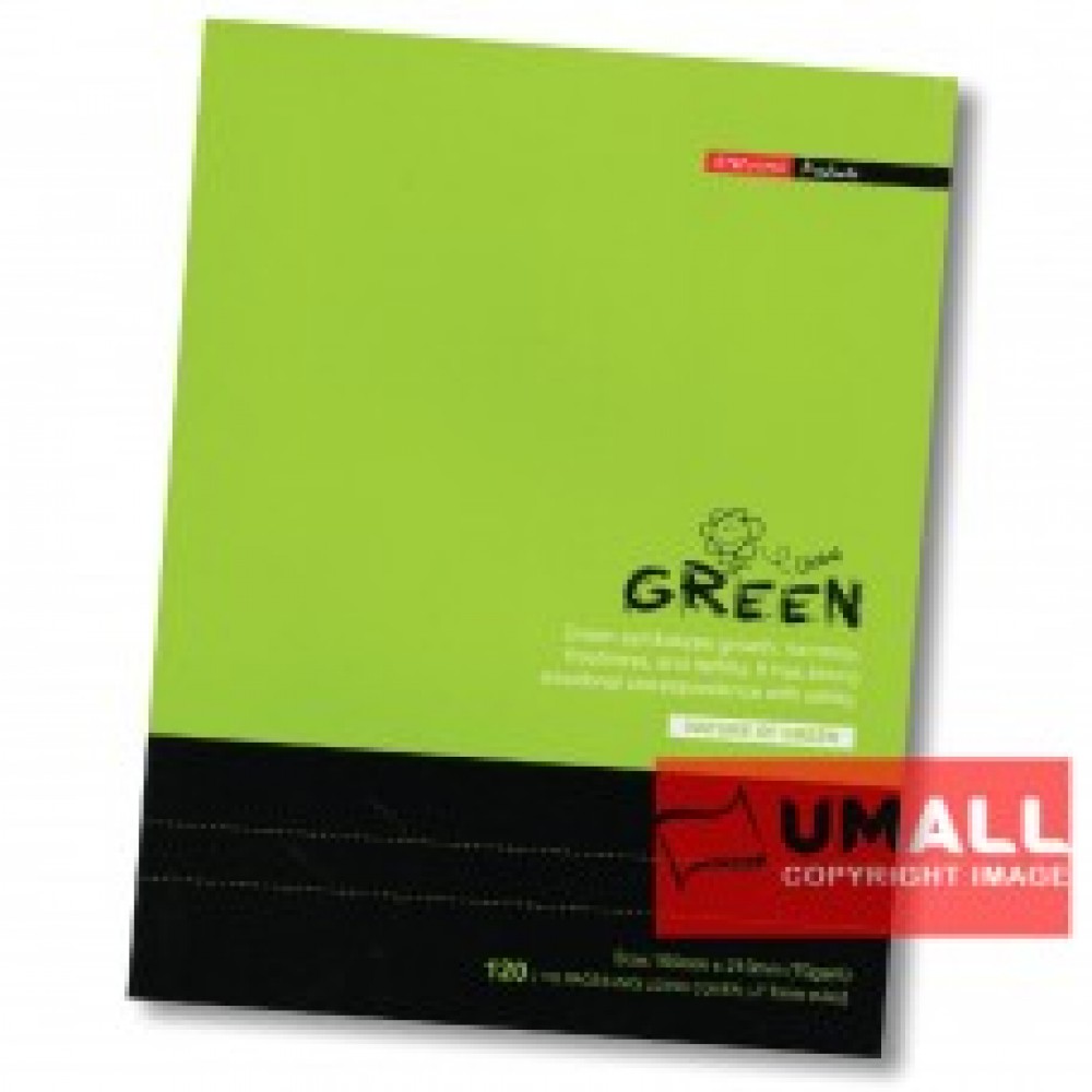UNI GREEN EXERCISE BOOK 70G F5 120P (SBL1203) 2 FOR