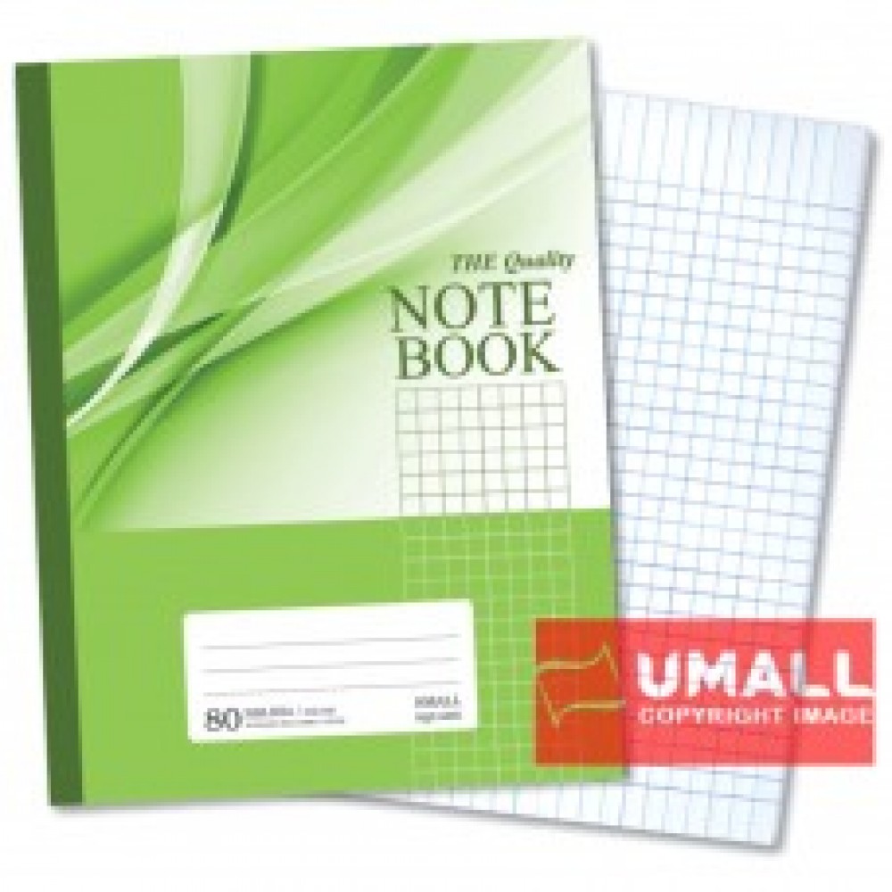UNI NOTE BOOK 60G F5 80P (SBL804) SMALL SQUARE 3 FOR