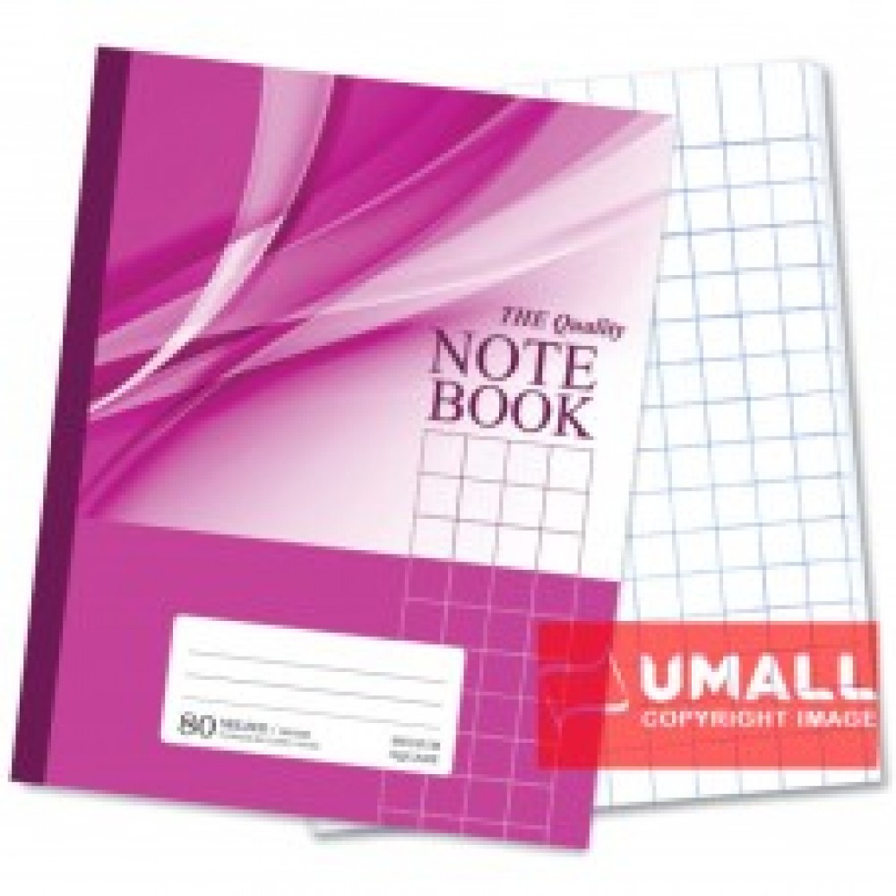 UNI NOTE BOOK 60G F5 80P (SBL805) MEDIUM SQUARE 3 FOR