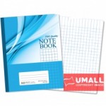 UNI NOTE BOOK 60G F5  80P (SBL807) MEDIUM SMALL SQUARE 3 FOR