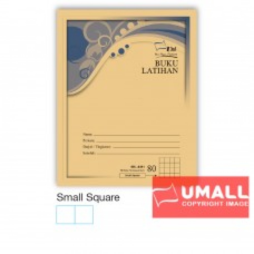 UNI F5 EXERCISE BOOK (BROWN COVER) 80P - SMALL SQUARE (10 IN 1) UNI F5 EXERCISE BOOK (BROWN COVER) 80P - SMALL SQUARE (10 IN 1)