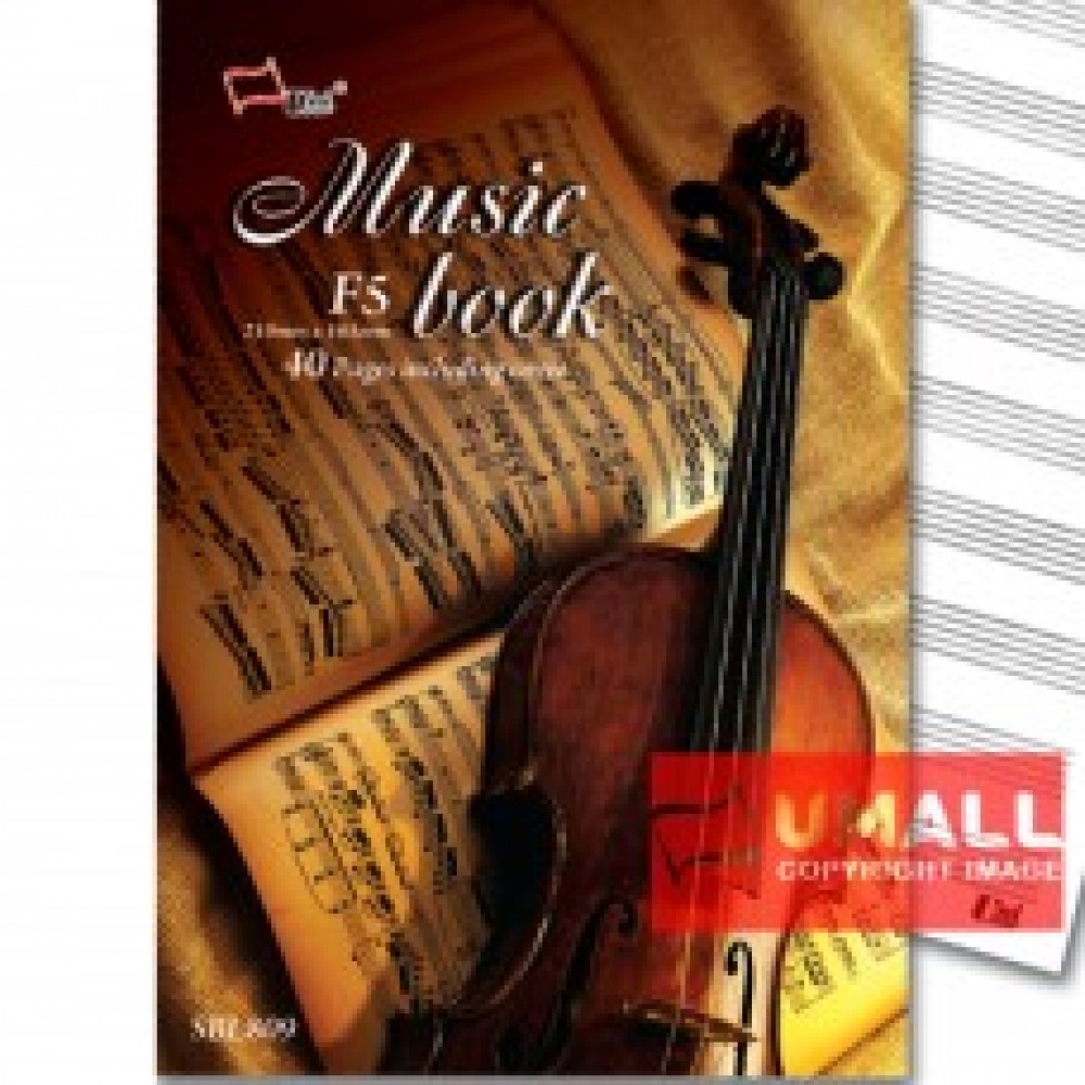 UNI MUSIC BOOK F5-40P (SBL-809) 4 FOR